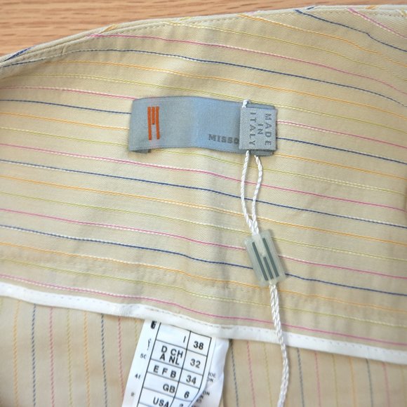 MISSONI Colorful Stripes Skirt, Size 2, Made in Italy - Picture 5 of 9
